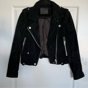 Blank NYC Suede Moto Jacket